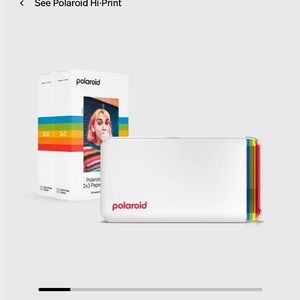 NWT Polaroid Hi-Print 2x3 Pocket Photo Printer